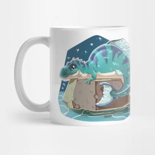 Tyrannosaurus mermaid Mug